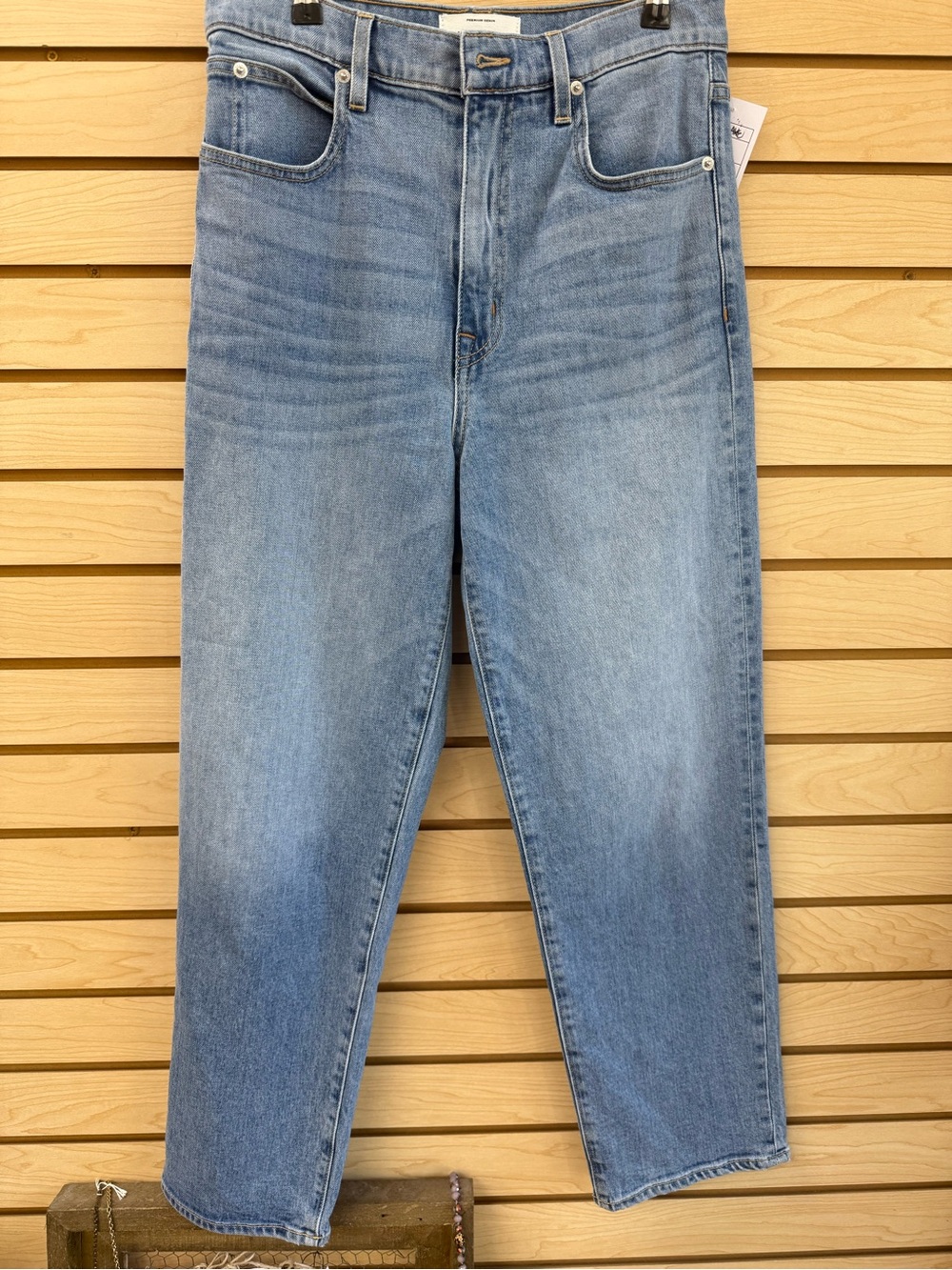 SLVRLAKE London Crop Blue Denim Jeans